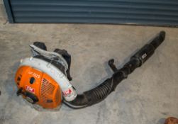 Stihl petrol driven back pack leaf blower CW38917