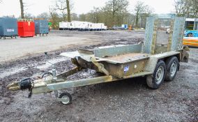 Ifor Williams GH94BT 9ft x 4ft tandem axle plant trailer