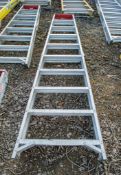 10 tread aluminium step ladder 1704-LYT0605