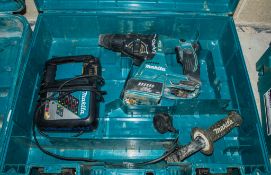 Makita 18v cordless SDS rotary hammer drill c/w charger and carry case ** No battery ** 1612MAK0442