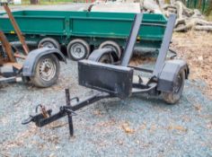 Single axle roller trailer 92994