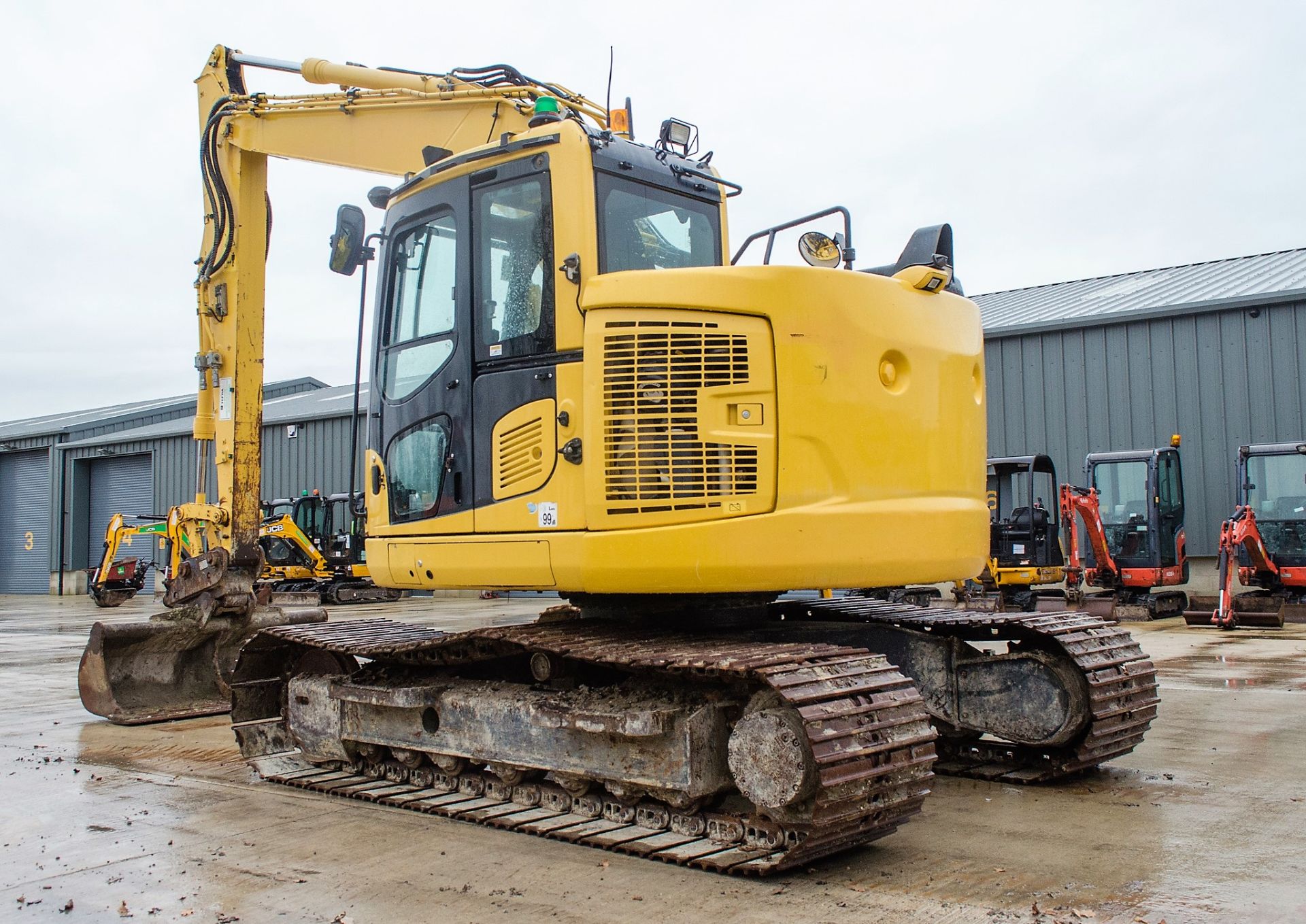 Komatsu PC138US-2 13 tonne steel tracked excavator Year: 2017 S/N: F50403 Recorded Hours: 4364 3rd - Image 4 of 27