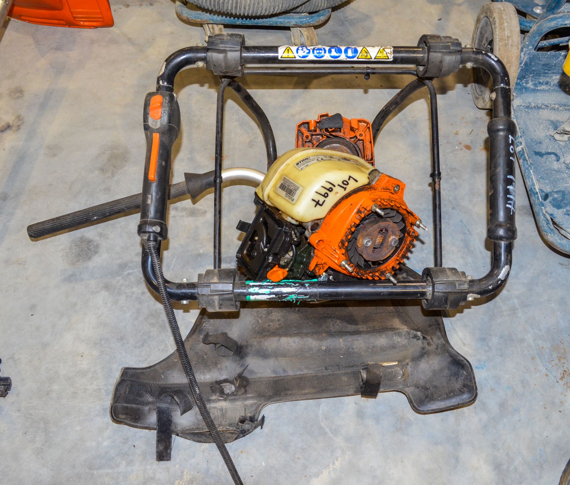 Stihl petrol driven post hole borer ** In disrepair **