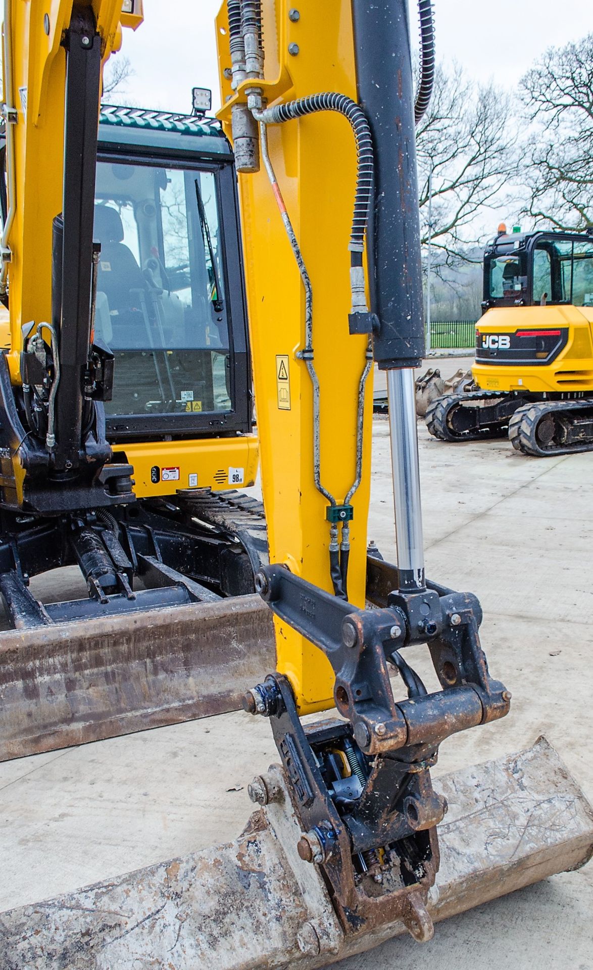 JCB 85 Z-2 Groundworker 8.5 tonne rubber tracked excavator Year: 2020 S/N: 2735672 Recorded Hours: - Image 16 of 30