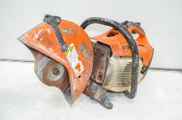 Stihl TS410 petrol driven cut off saw ** Pull cord assembly and top cover missing ** 0227C369
