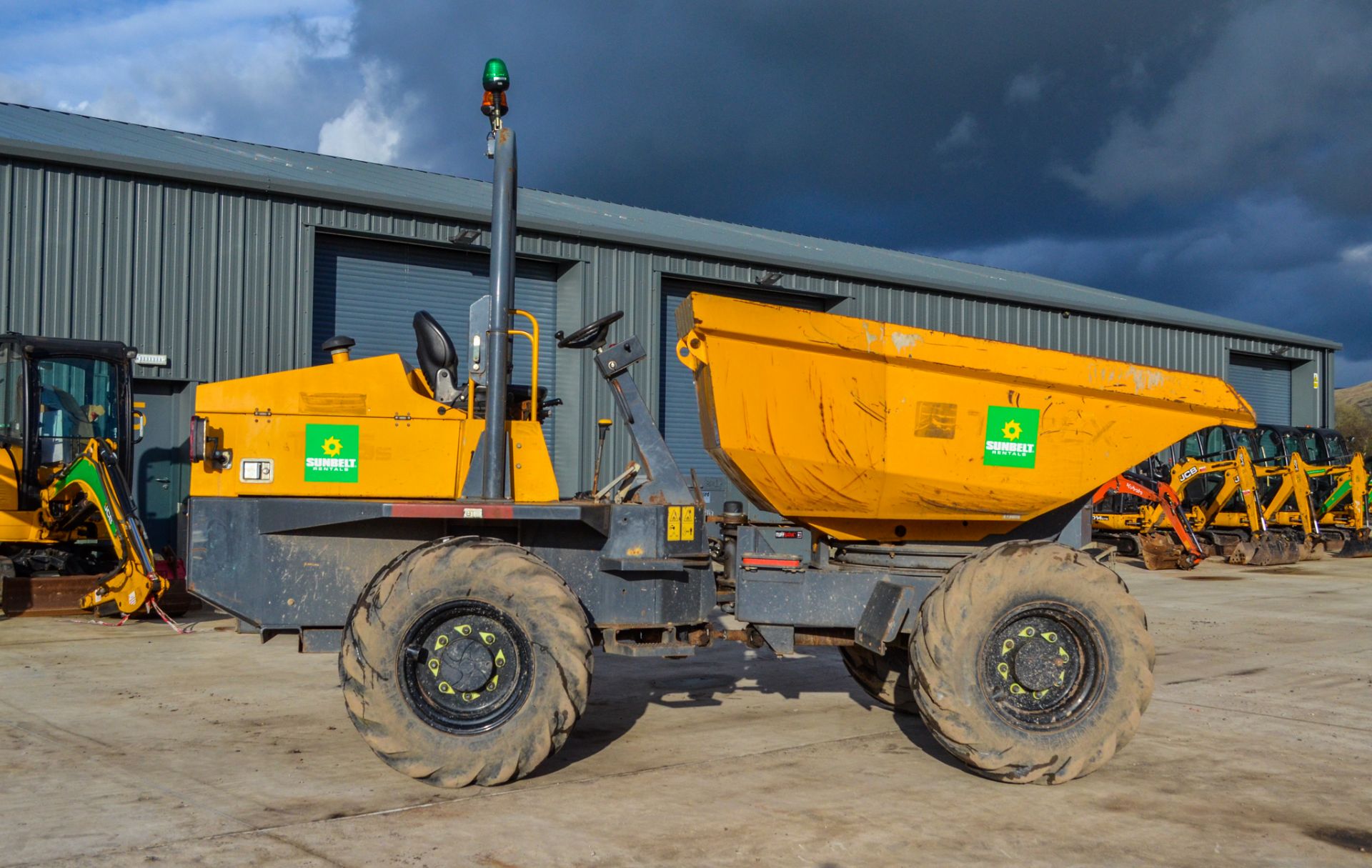 Terex TA6s 6 tonne swivel skip dumper  Year: 2014 S/N: PJ5336 Recorded Hours: 1406 A635124 - Image 8 of 18