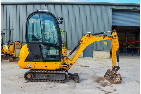 JCB 801.6 1.5 tonne rubber tracked mini excavator Year: 2013 S/N: 2071385 Recorded hours: 1851 - Image 7 of 16