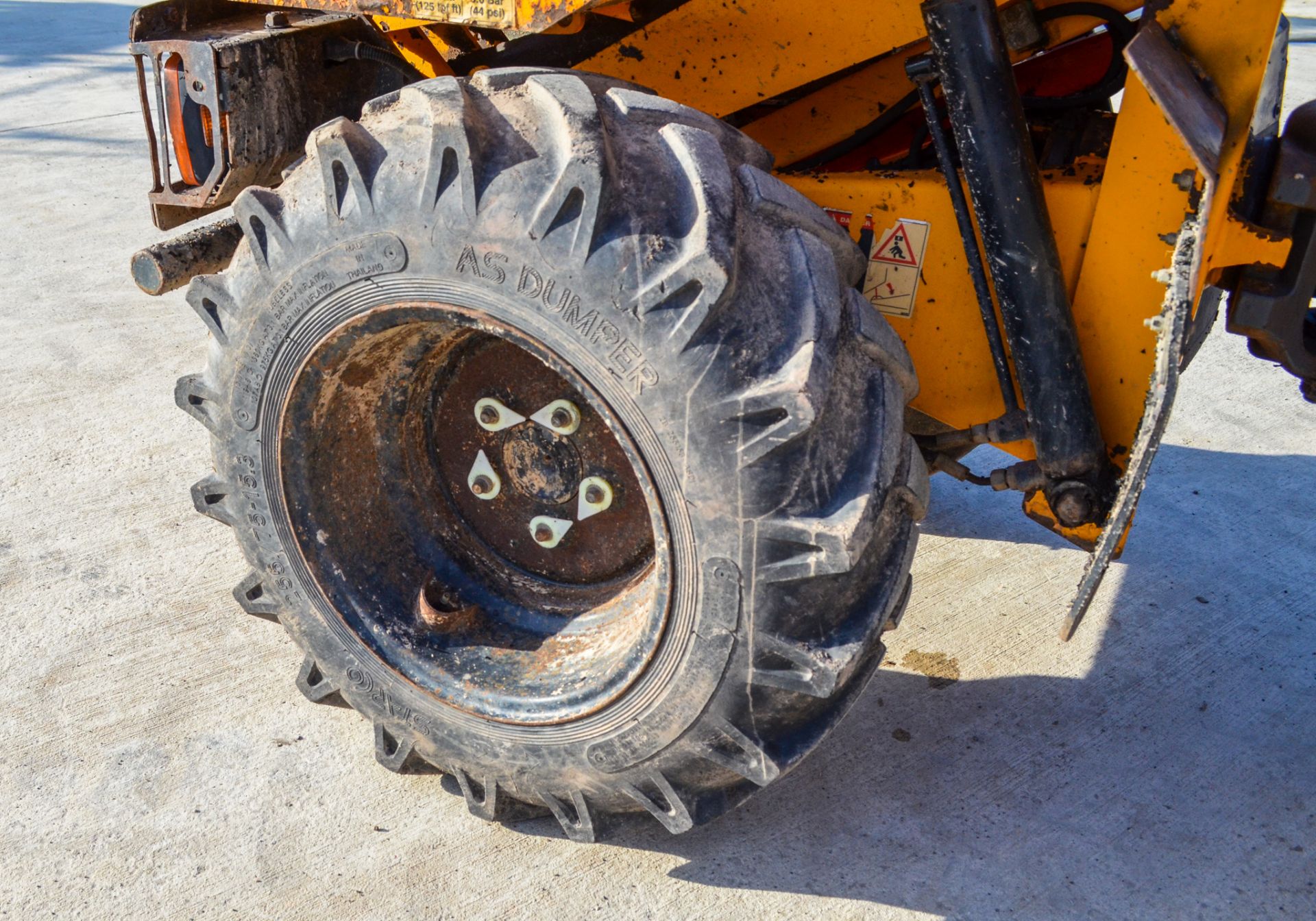 Thwaites 1 tonne high tip dumper S/N: Recorded hours: 1464 A602301 - Image 12 of 18