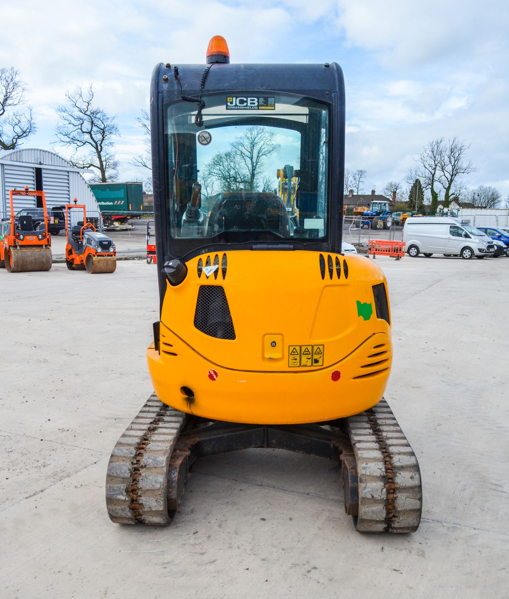 JCB 8025 2.8 tonne rubber tracked mini excavator - Image 6 of 21