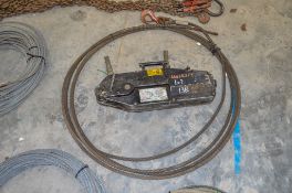 Wire rope winch and wire rope L662E277
