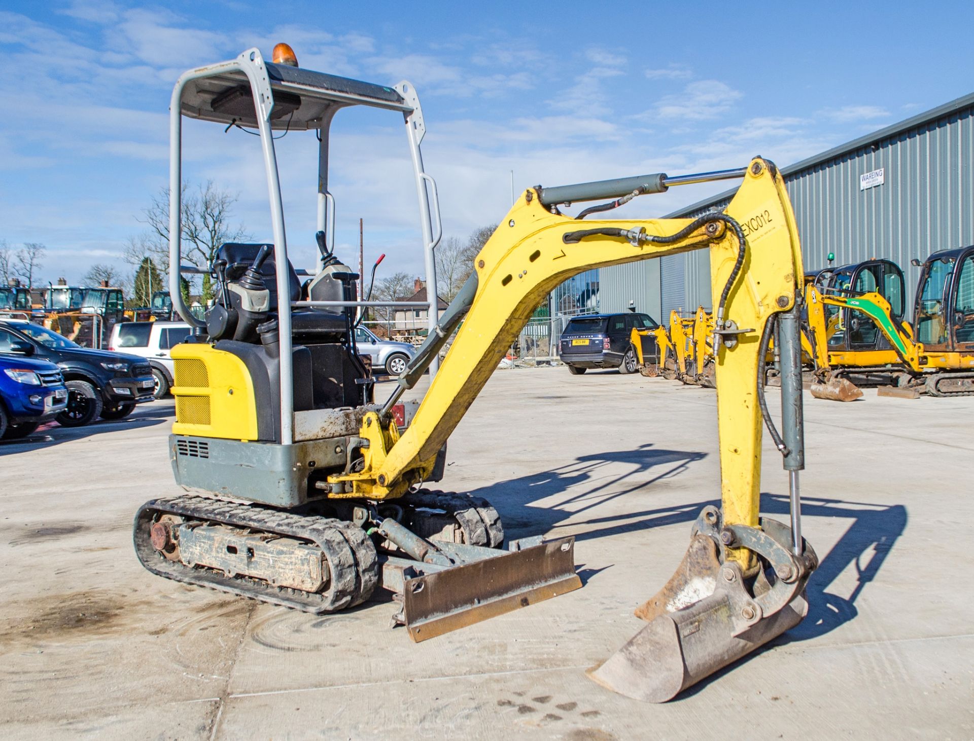 Wacker Neuson EZ17 1.6 tonne rubber tracked mini excavator Year: 2018 S/N: PAL032220 Recorded Hours: - Image 2 of 21