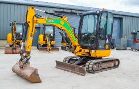 JCB 8025 2.8 tonne rubber tracked mini excavator