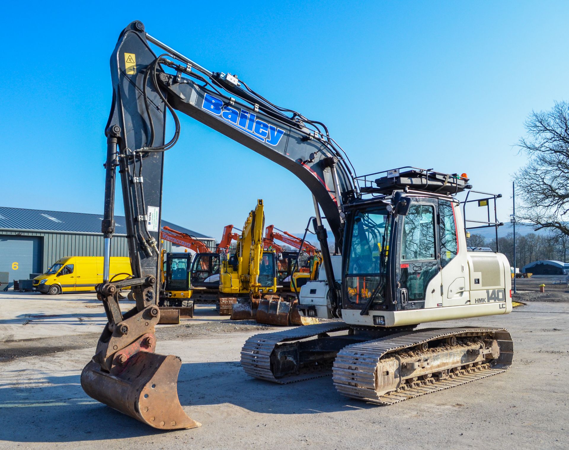 Hidromek HMK 140 LC - 3B 15.5 tonne steel tracked excavtor  Year: 2016  S/N: G130902  Recorded