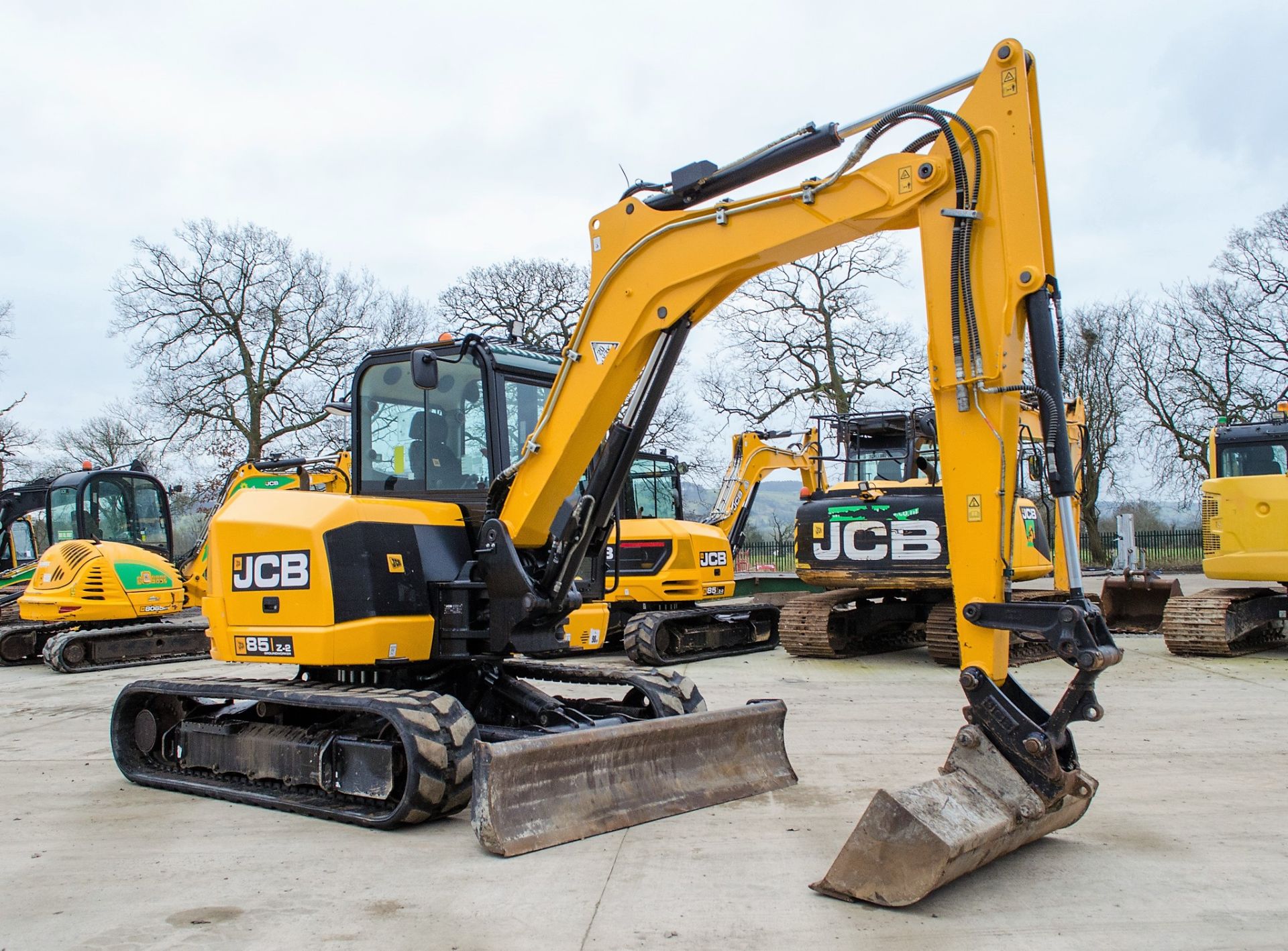 JCB 85 Z-2 Groundworker 8.5 tonne rubber tracked excavator Year: 2020 S/N: 2735672 Recorded Hours: - Image 2 of 30