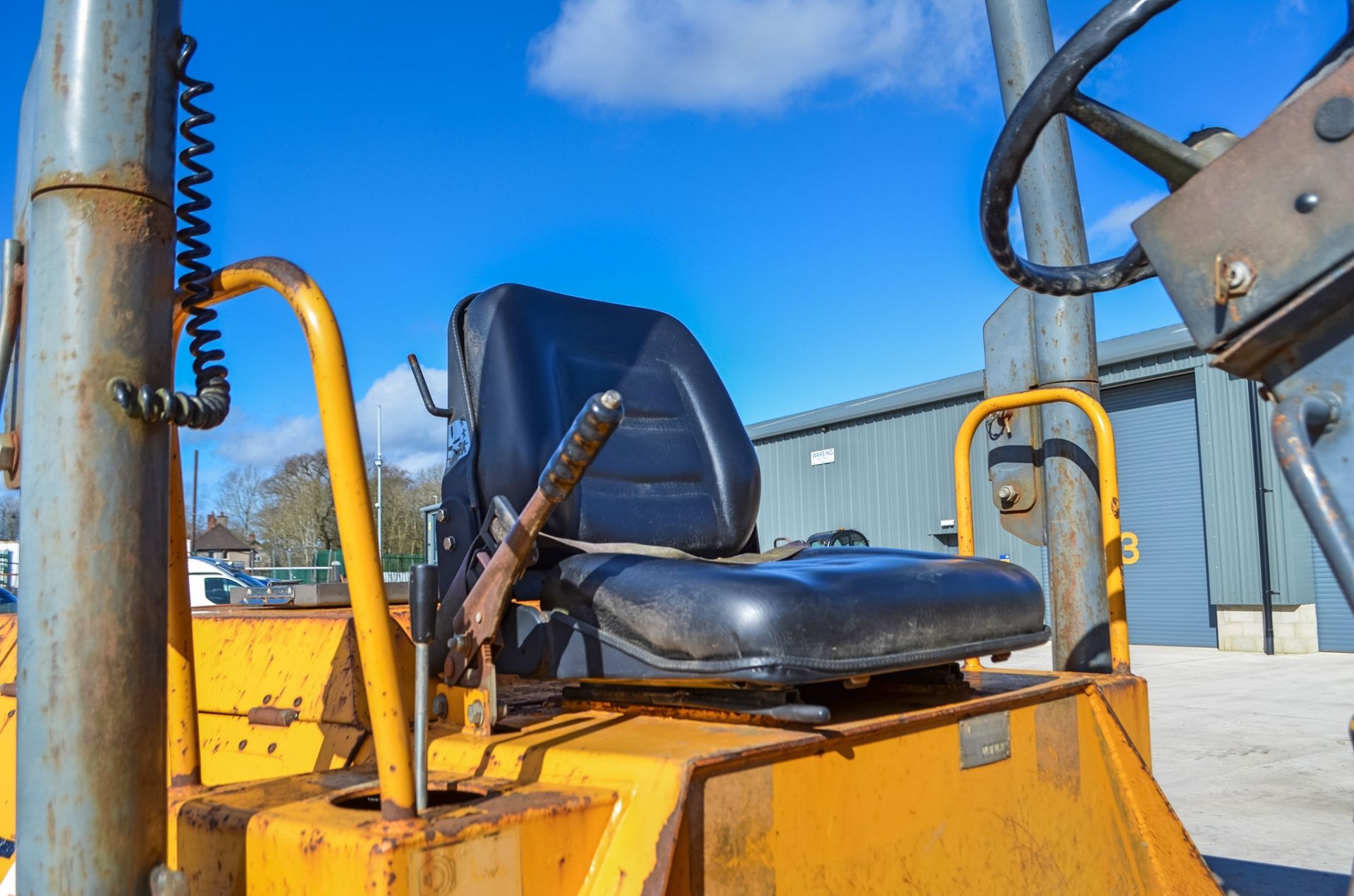 Terex 6 tonne straight skip dumper  Year: 2007  S/N: E703FW179 Recorded Hours: 2883 - Image 16 of 21