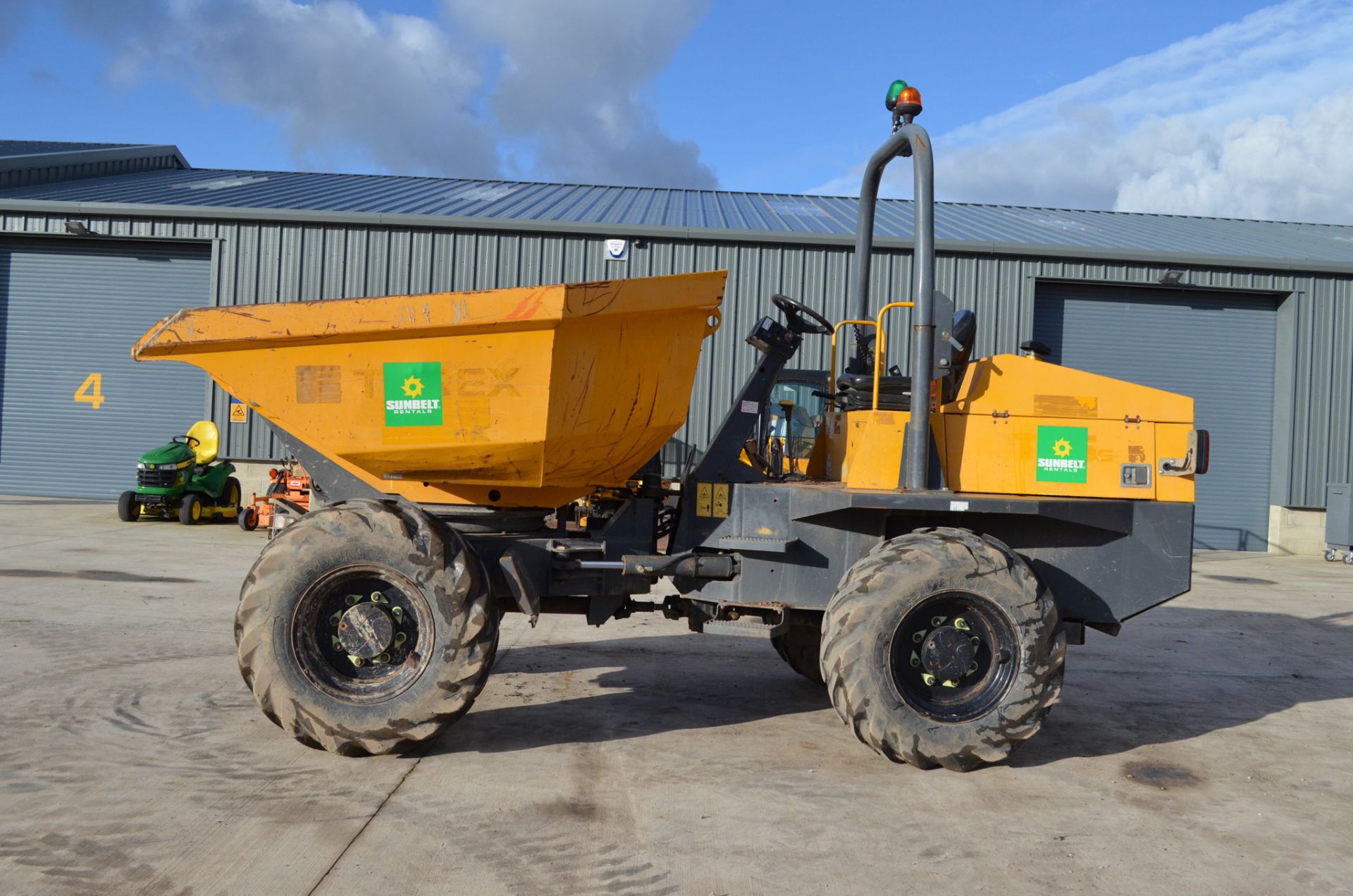 Terex TA6s 6 tonne swivel skip dumper  Year: 2014 S/N: PJ5336 Recorded Hours: 1406 A635124 - Image 7 of 18