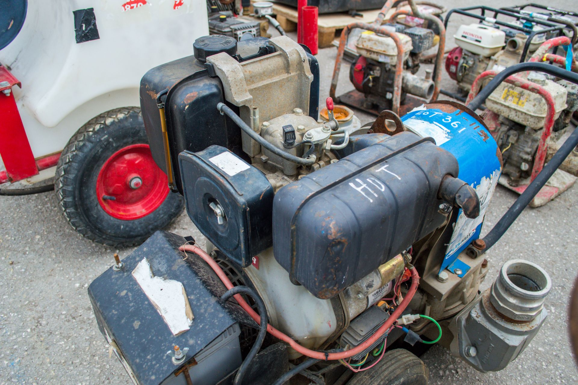 Obart diesel driven water pump 1511-1158 - Image 2 of 2