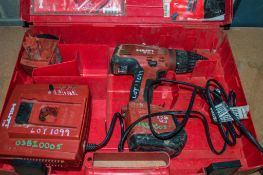 Hilti SF151-A 15.6v cordless drill c/w 2 batteries, charger and carry case D3BT0005