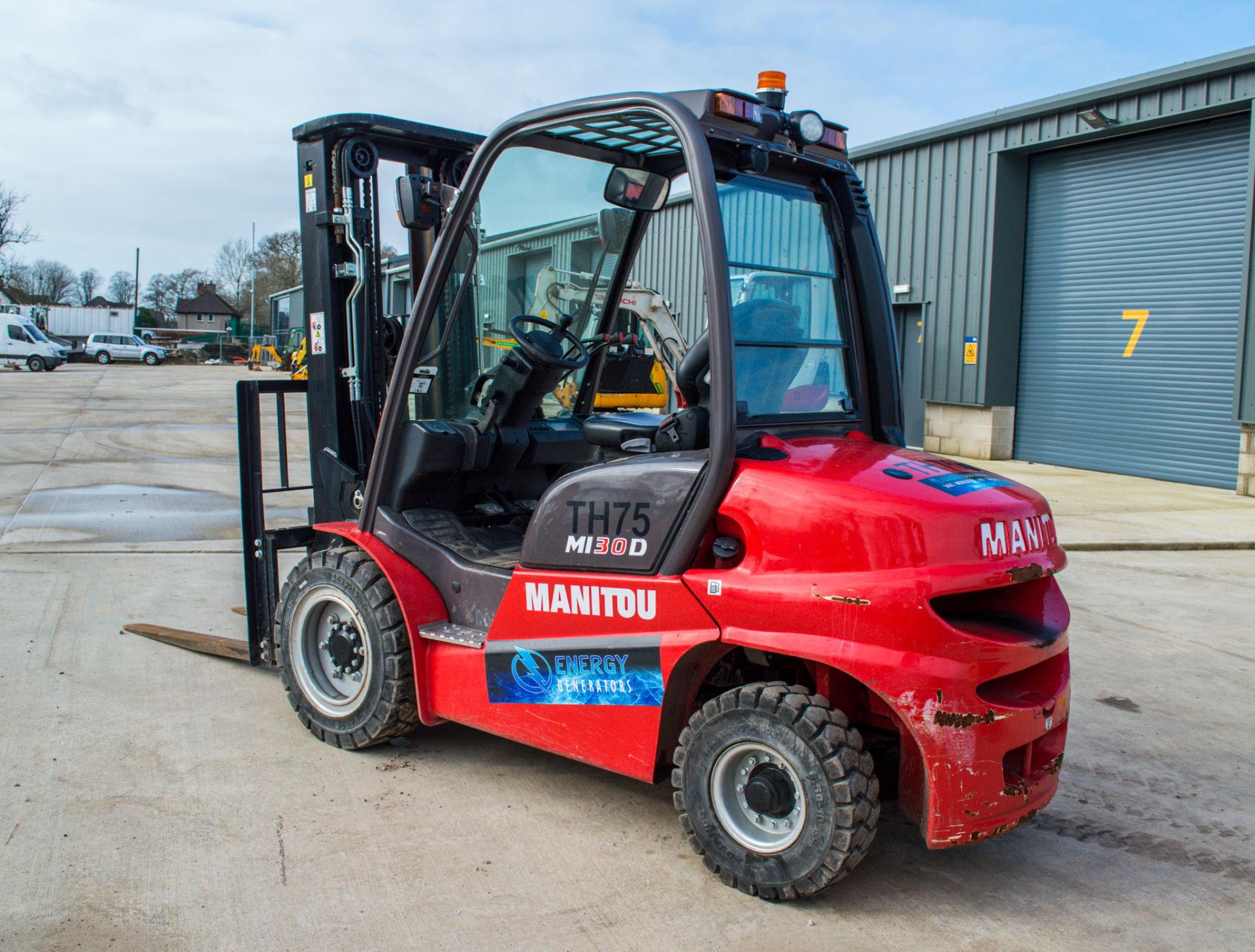 Manitou  MI 30D 3 tonne diesel fork lift truck Year: 2020 S/N: 877369 Recorded Hours: 430 TH75 - Image 4 of 18