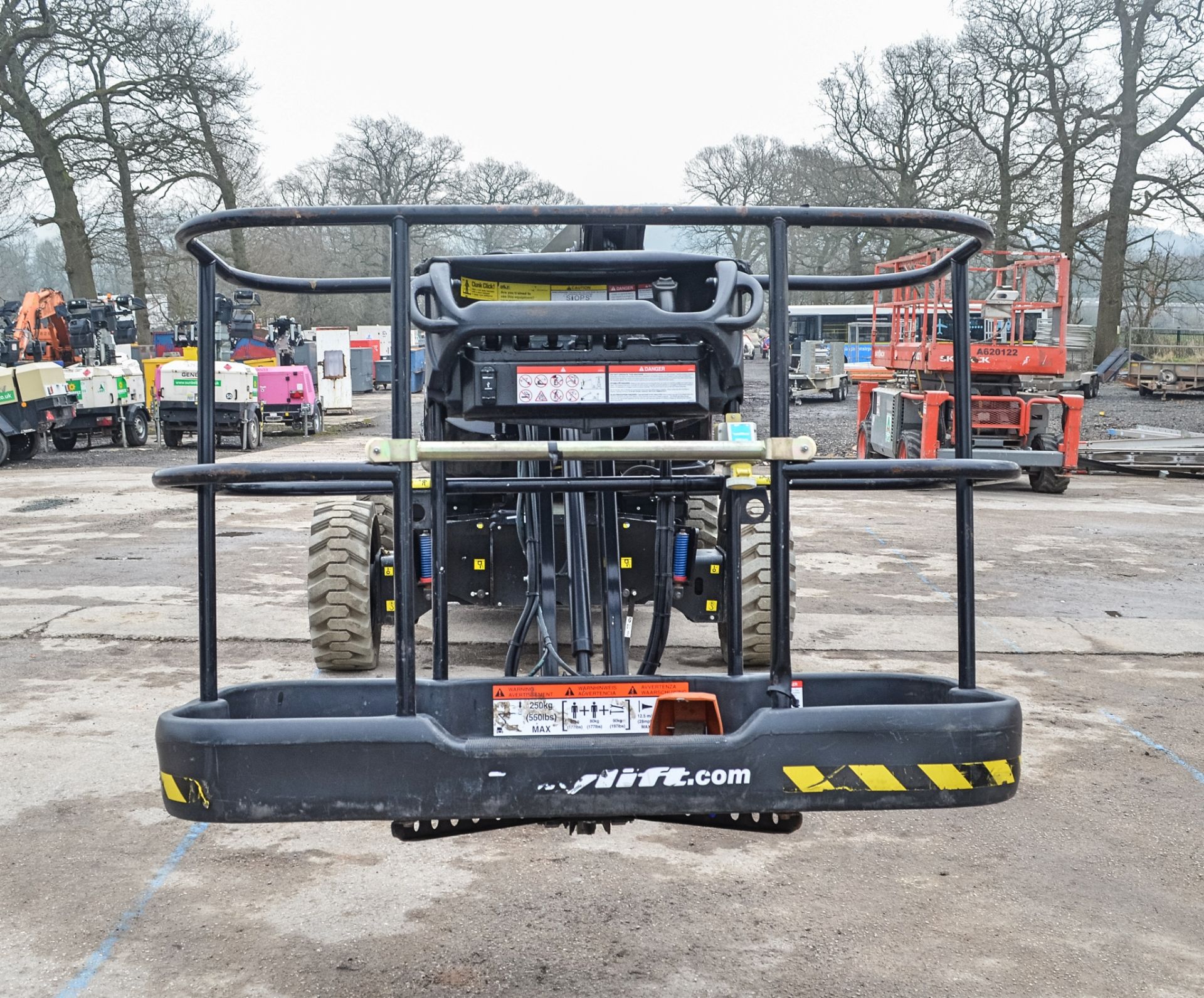 Nifty H21 Hybrid diesel/battery electric 4x4 rough terrain articulated boom lift access platform - Image 5 of 22