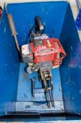 Cembre petrol driven rail drill c/w carry case A596134