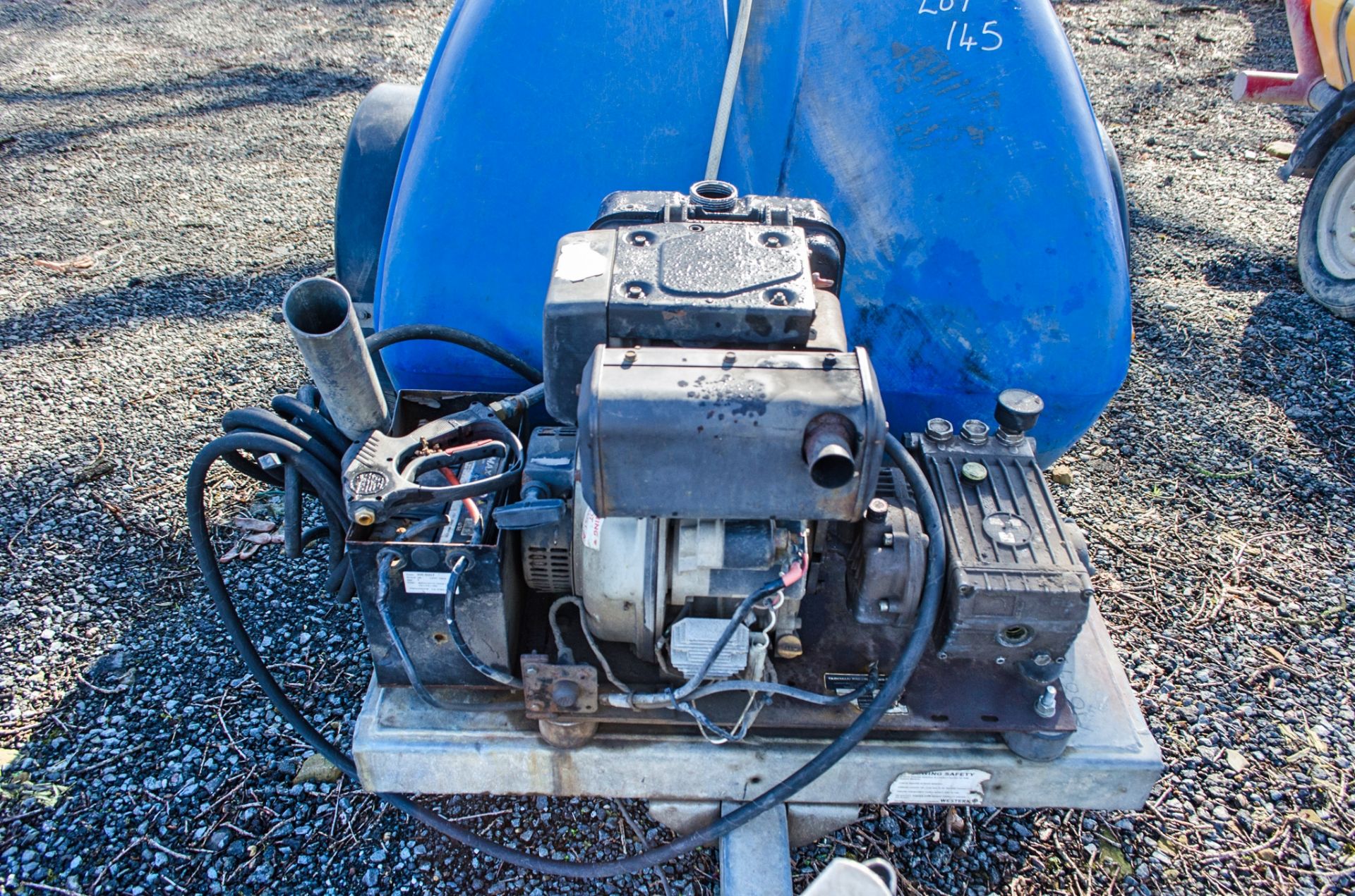 Western diesel driven fast tow mobile pressure washer bowser A684290 - Image 3 of 4