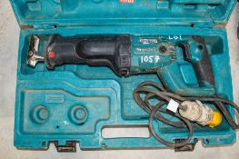 Makita DJR3050T 110v reciprocating saw c/w carry case 1705MAK0576