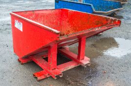 Auto lock steel tipping skip A954554