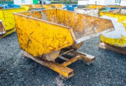 Steel tipping skip 4199