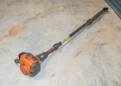 Husqvarna 325HE4 petrol driven long reach hedge cutter ** Air box missing **