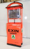 Exin Light rechargeable LED work light c/w charger A754860