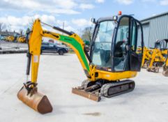 JCB 8018 1.8 tonne rubber tracked mini excavator Year: 2015 S/N: 233560 Recorded Hours: 2597