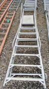 8 tread aluminium step ladder 14041169