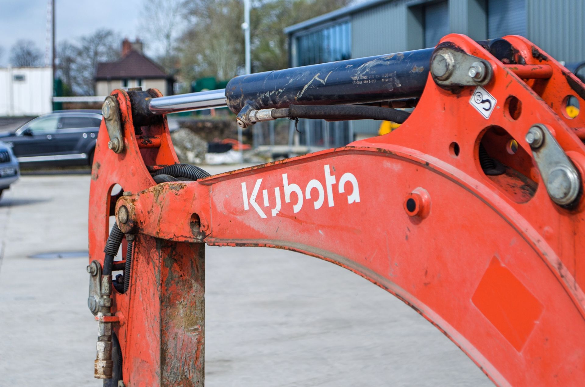 Kubota KX016-4 1.6 tonne rubber tracked mini excavator Year: 2014 S/N: 57567 Recorded Hours: 2858 - Image 12 of 21