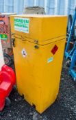 100 litre fuel bowser c/w manual pump, delivery hose & nozzle A617747 ** Wheels missing **