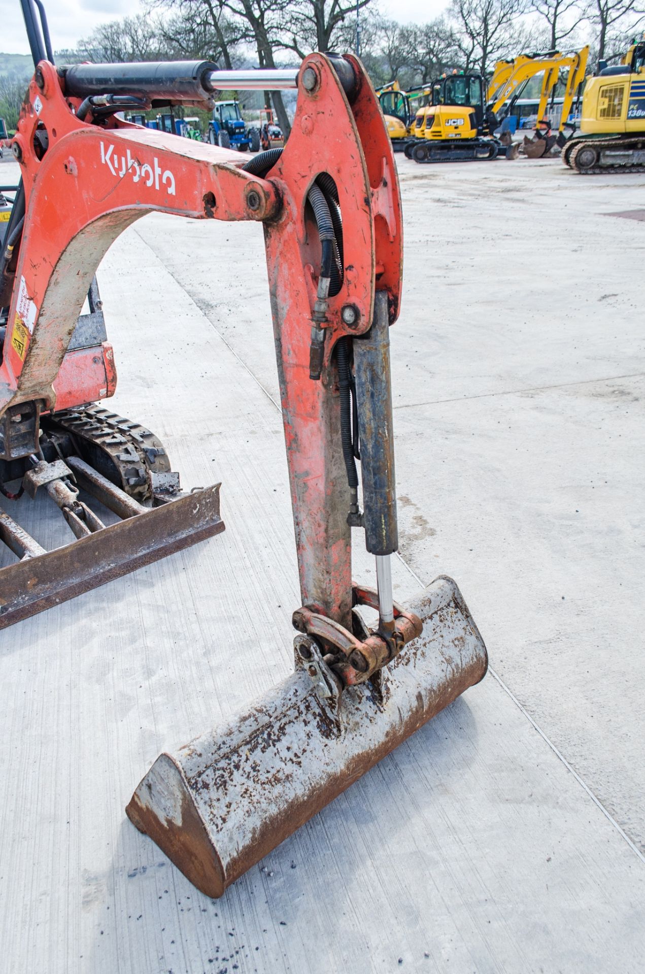 Kubota KX016-4 1.6 tonne rubber tracked mini excavator Year: 2014 S/N: 57567 Recorded Hours: 2858 - Image 14 of 21