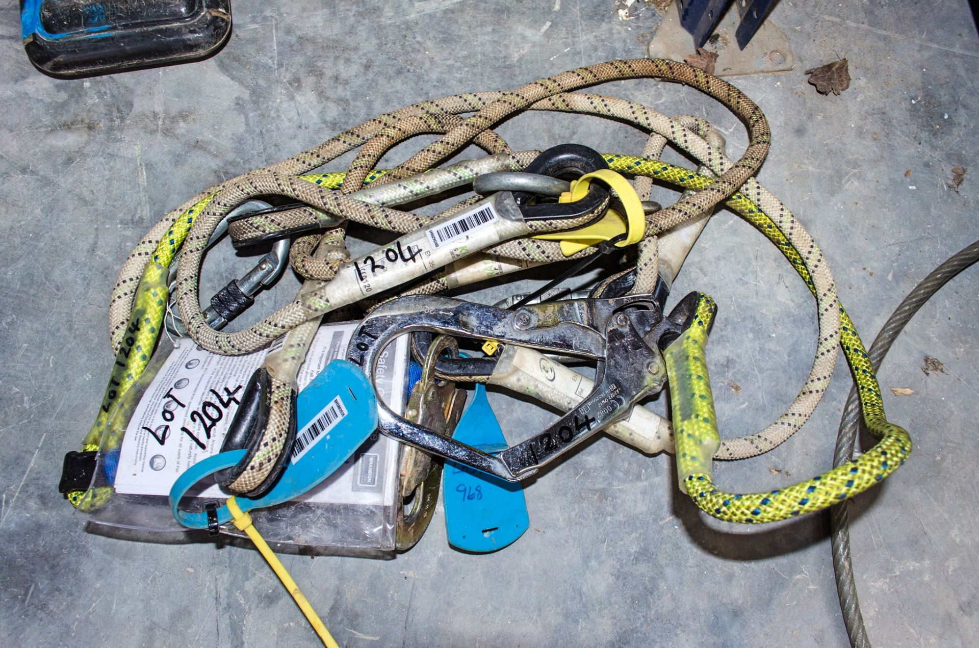 4 - personnel safety lanyards