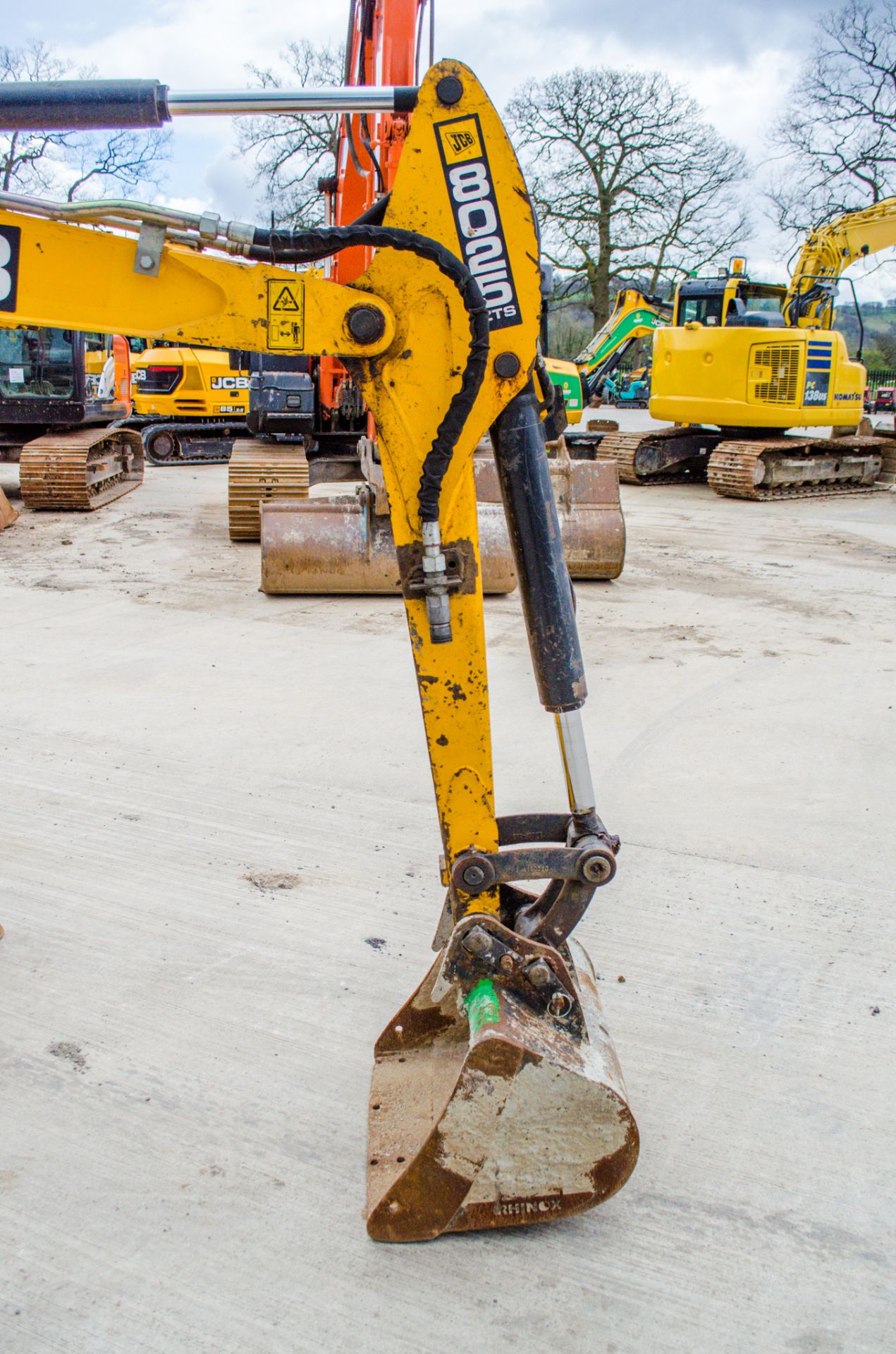 JCB 8025 ZTS 2.5 tonne rubber tracked excavator  Year: 2014 S/N: 226516 Recorded Hours: 3453 - Image 14 of 21