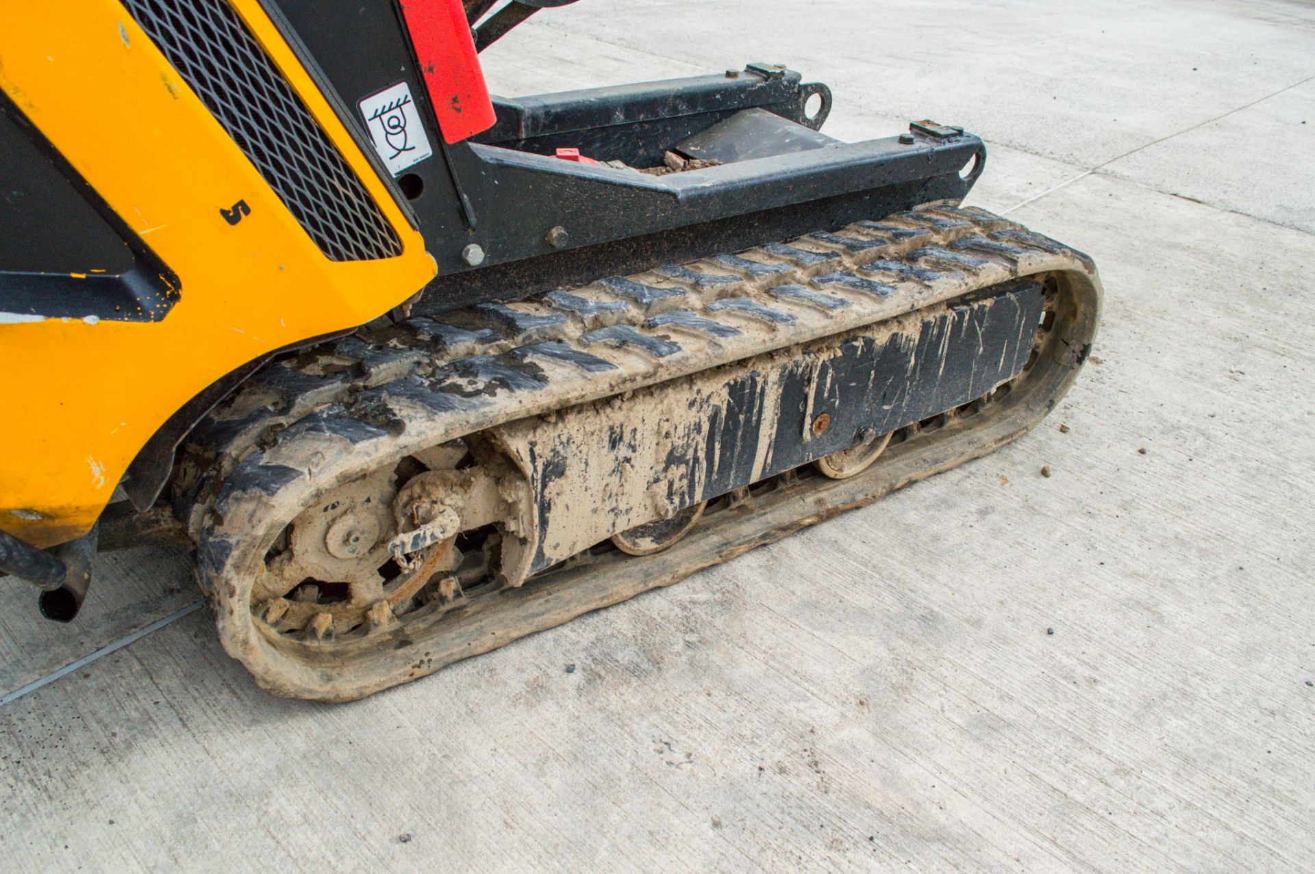 JCB HTD-5 Dumpster 500kg diesel driven rubber tracked walk behind hi-tip dumper Year: 2016 S/N: - Image 12 of 14