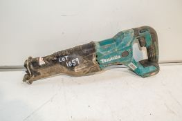 Makita DJR186 18v cordless reciprocating saw ** No battery or charger and parts missing **