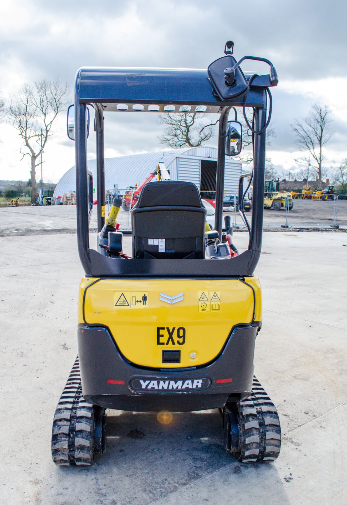 Yanmar SV18 1.8 tonne rubber tracked mini excavator  Year: 2021 S/N: BV15069 Recorded Hours: 107 - Image 5 of 20