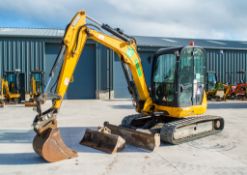 JCB 8055 RTS 5.5 tonne rubber tracked midi excavator Year: 2013 S/N: 60463 Recorded Hours: 3478
