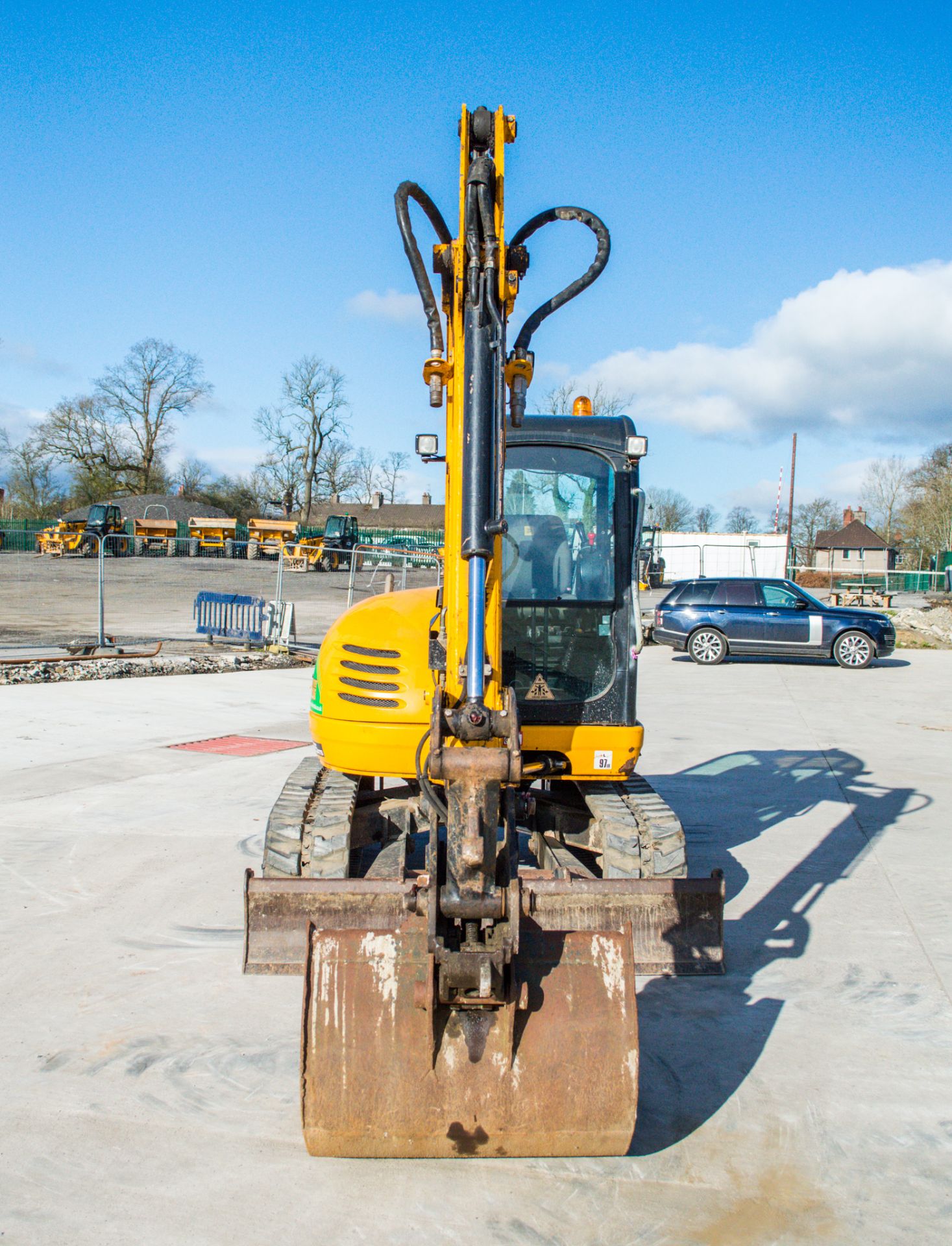 JCB 8055 RTS 5.5 tonne rubber tracked midi excavator Year: 2015 S/N: 26228 Recorded Hours: 2353 - Image 5 of 22