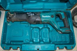 Makita DJR186 18v cordless reciprocating saw c/w carry case ** No battery or charger ** 1705MAK1445