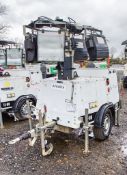 SMC TL90 diesel driven 4 head halogen fast tow mobile lighting tower Year: 2016 S/N: T901612764