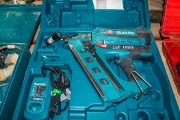 Makita GN900 cordless nail gun c/w 2 batteries, charger and carry case 1705MAK1238