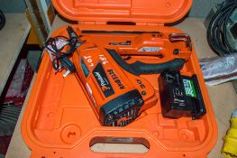 Paslode Impulse IM350 nail gun c/w charger and carry case ** No battery ** A1083228