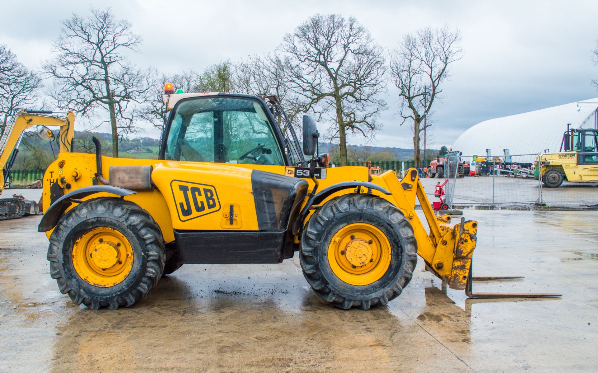 JCB 531-70 7 metre telescopic handler Year: 2007  S/N: 71194733 Recorded Hours: 3265 c/w rear - Image 8 of 26