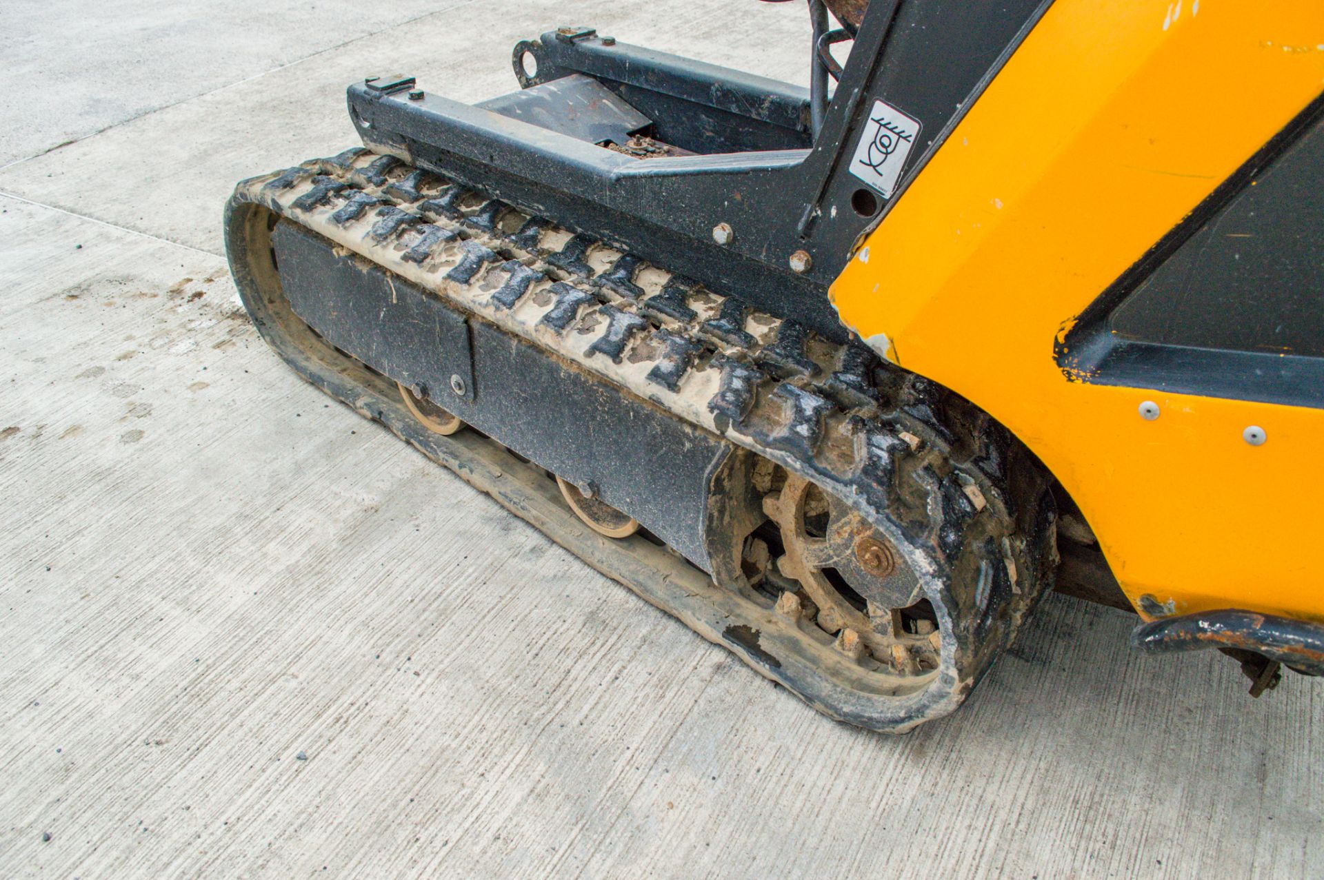 JCB HTD-5 Dumpster 500kg diesel driven rubber tracked walk behind hi-tip dumper Year: 2016 S/N: - Image 13 of 14