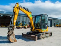 JCB 8055 RTS 5.5 tonne rubber tracked midi excavator Year: 2014 S/N: 2426061 Recorded Hours: 2434